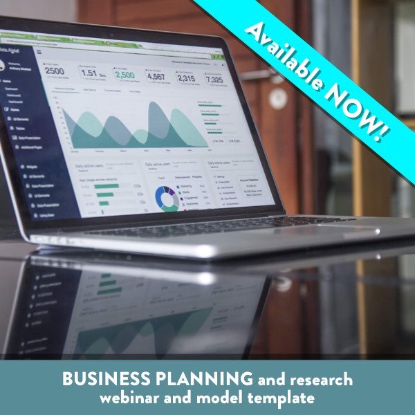 Business Planning and Research webinar and model template 9